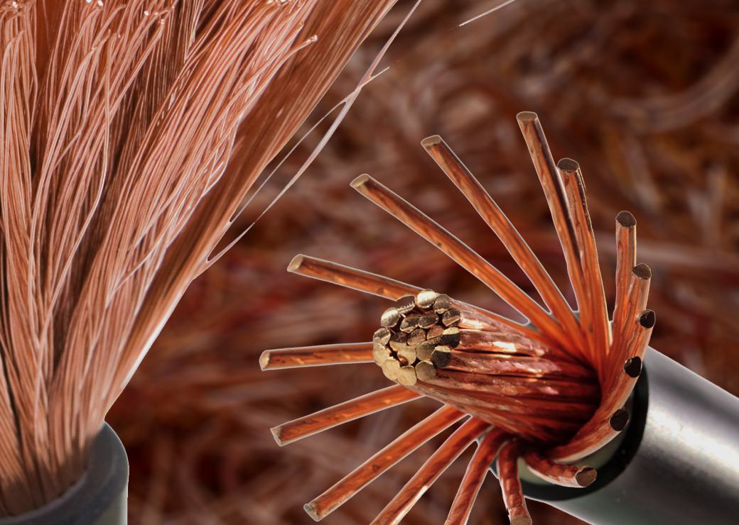 Cablage en cuivre pour installation de securite