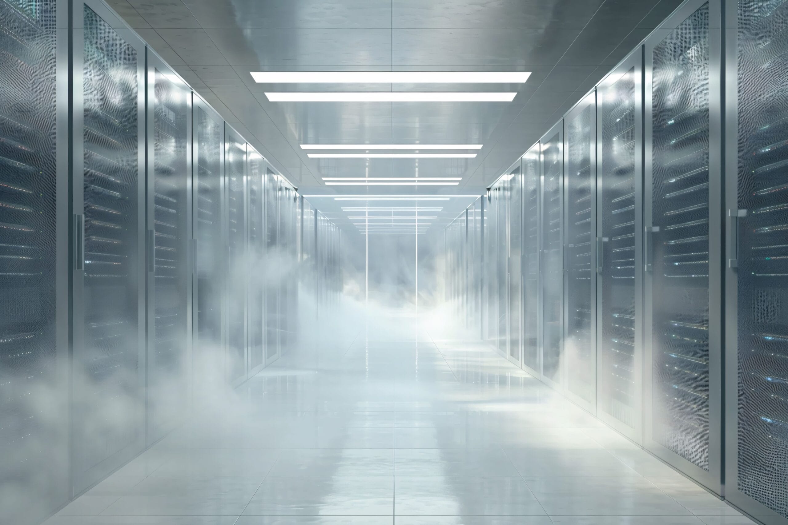 Generateur de brouillard anti-intrusion en action
