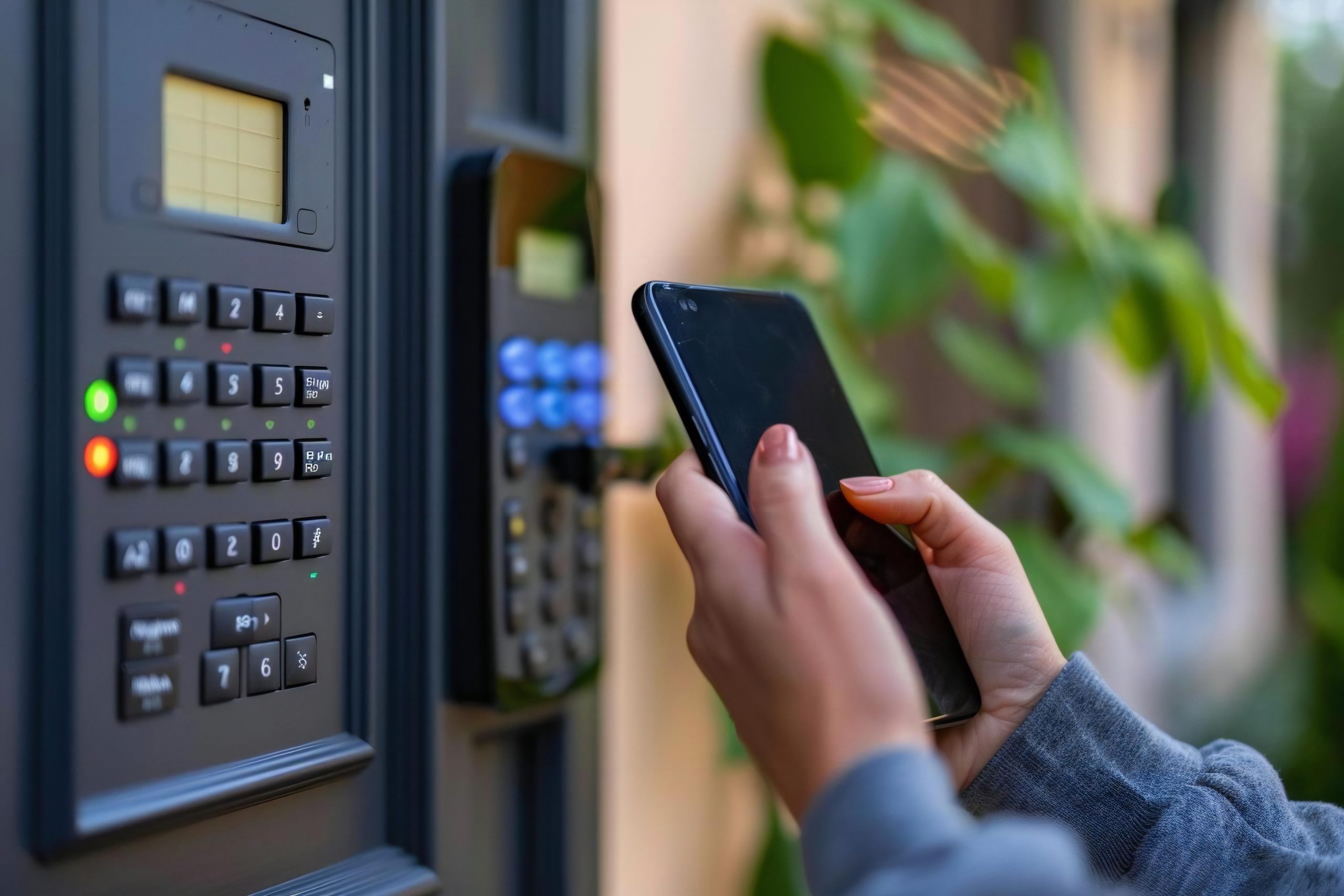 Reglage d'un systeme d'alarme de sécurité