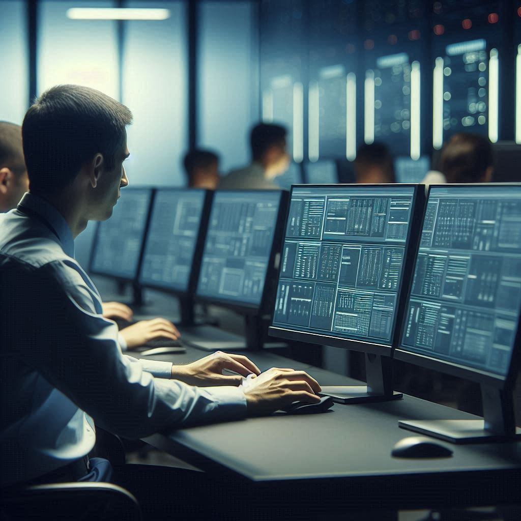 des opérateurs dans un PC de télésurveillance certifié APSDA