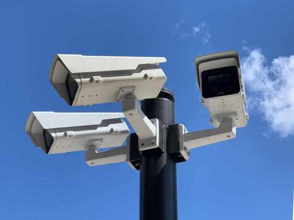 Installation caméras vidéoprotection ville avec Connexit