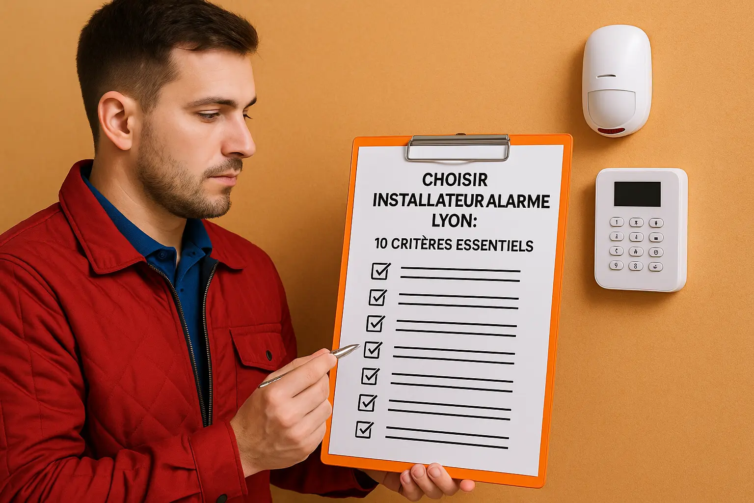 Choisir un installateur d'alarme a lyon les criteres