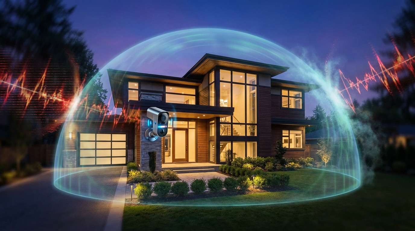 Securite residentielle vigilante avec videosurveillance dans le Rhone