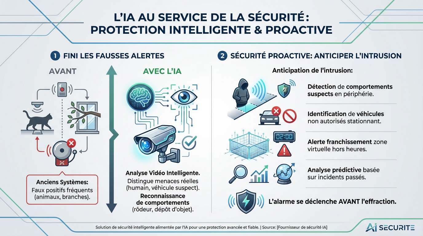 Analyse vidéo IA pour une sécurité d'entreprise proactive et intelligente