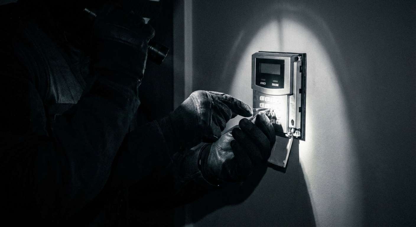 Équipement de protection anti-sabotage pour système d'alarme