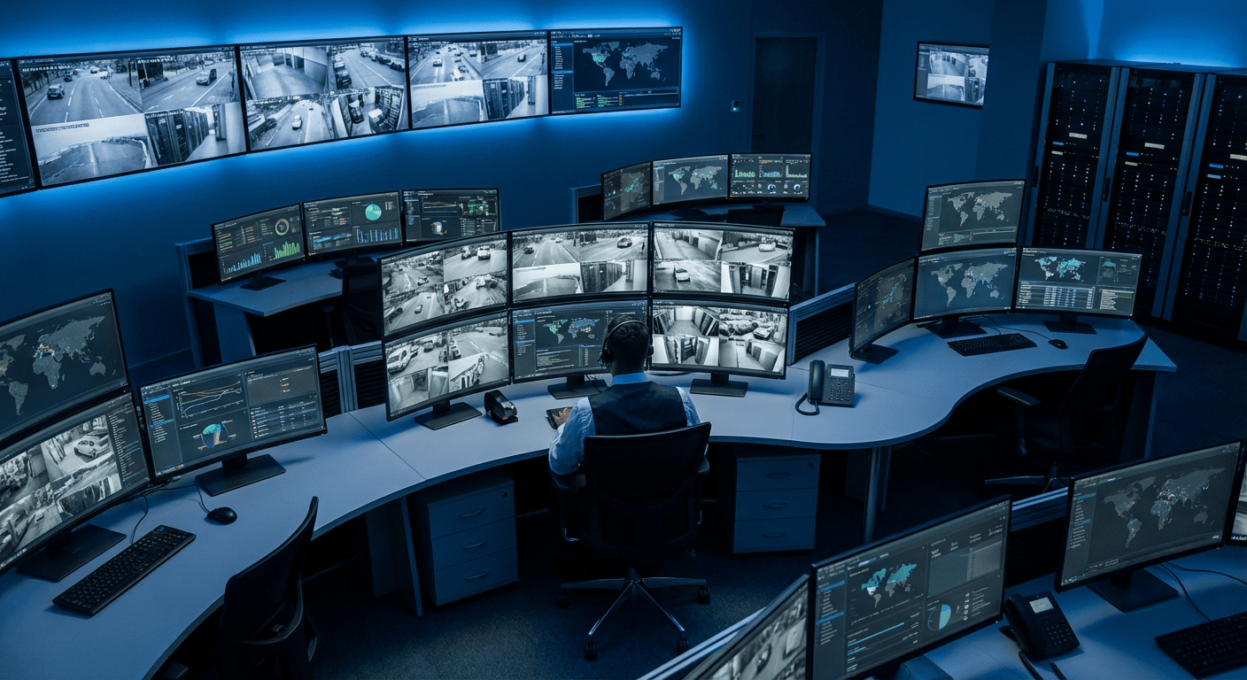 Centre de telesurveillance professionnel à Lyon pour entreprise