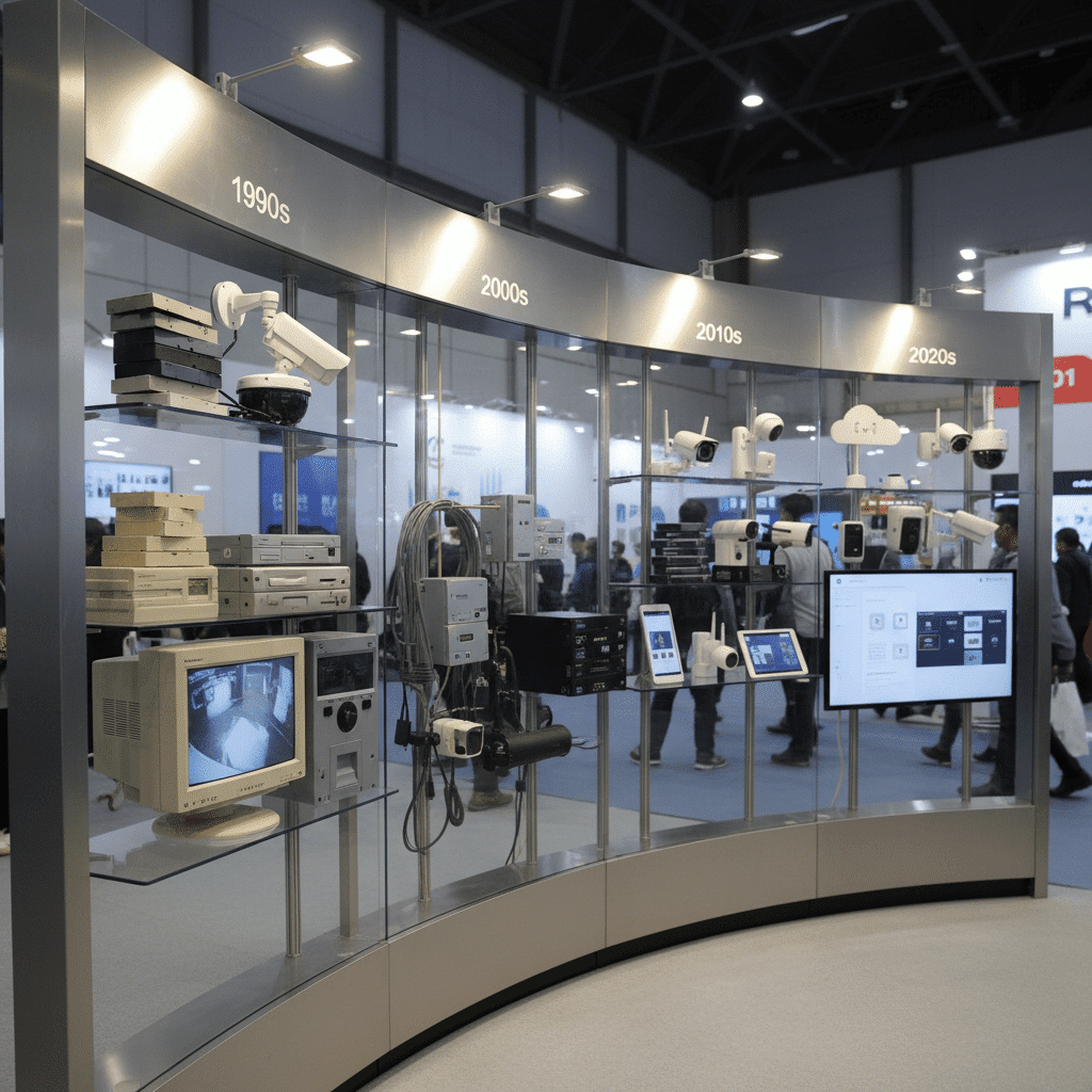 Évolution chronologique des technologies de sécurité électronique