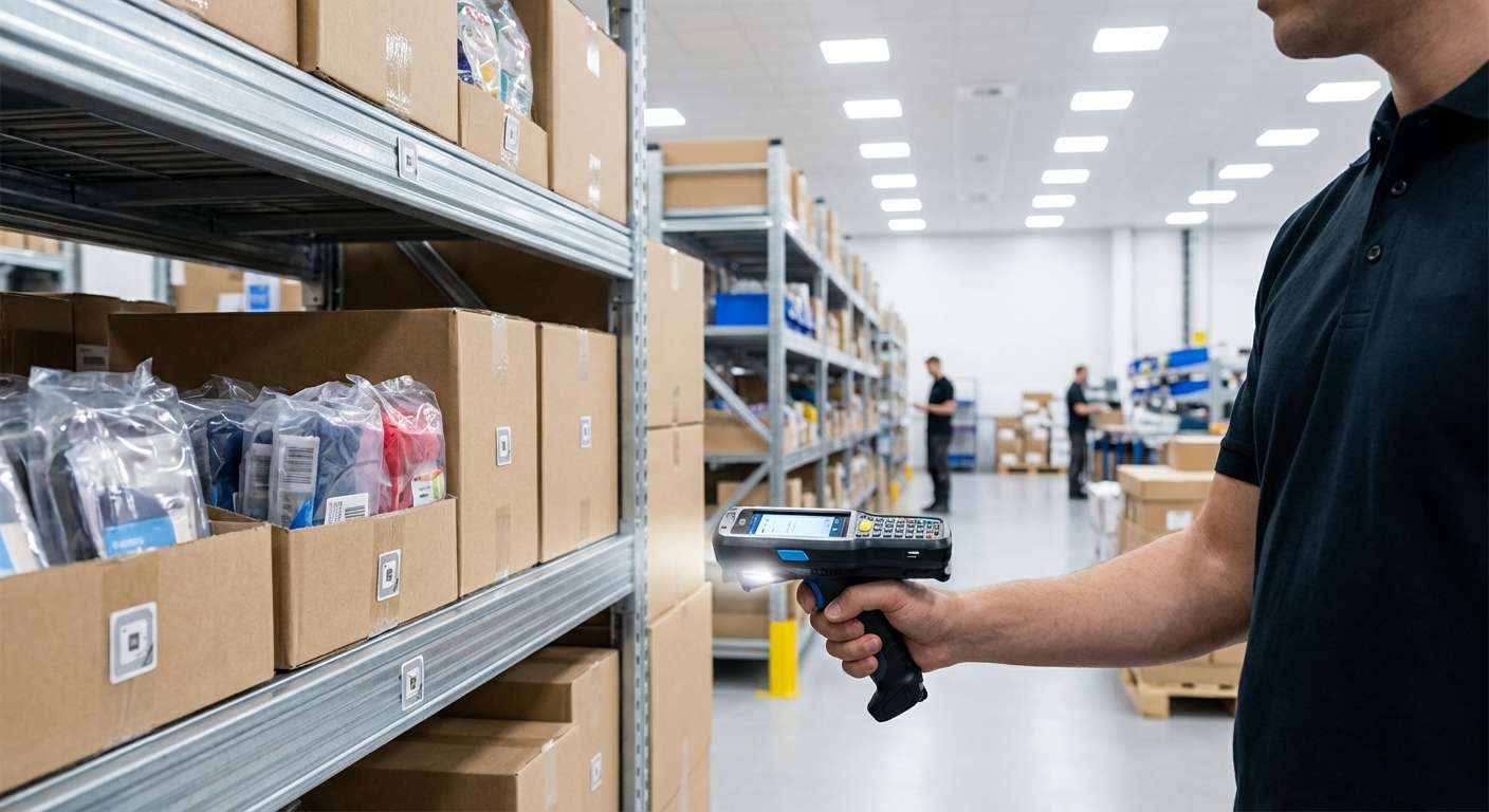 Système RFID de suivi des stocks pour réduire la démarque inconnue