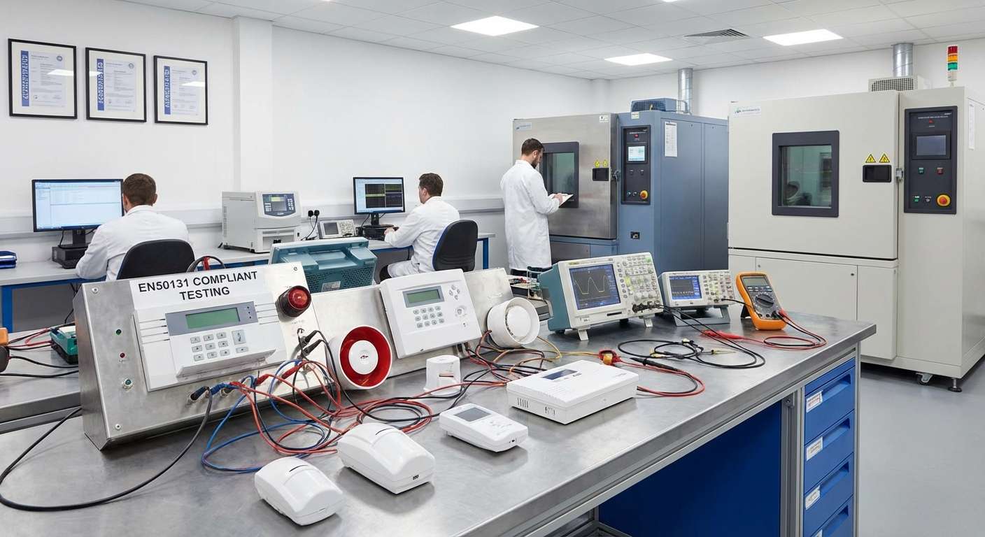 Security alarm certification lab