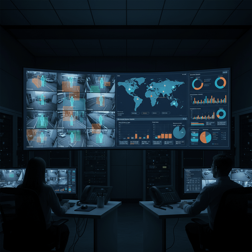 Tableau de bord de sécurité alimenté par intelligence artificielle