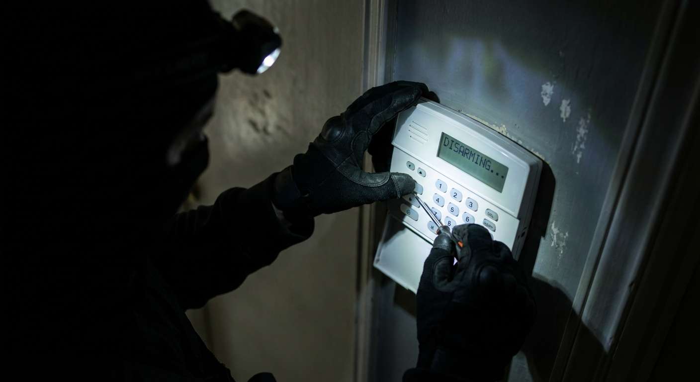 Tentative d intrusion par cambrioleur pour la protection des biens et personnes