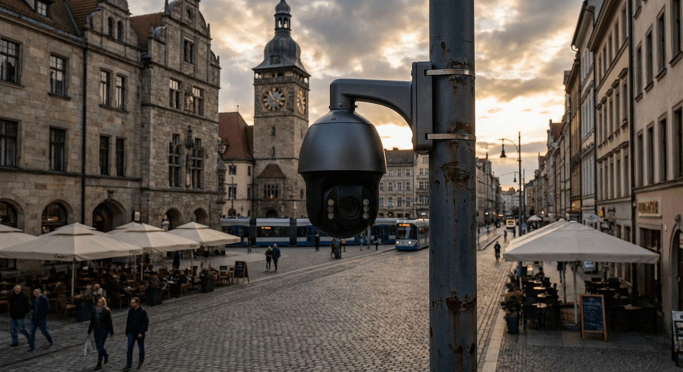 Panneau signalétique obligatoire de vidéoprotection sur la voie publique